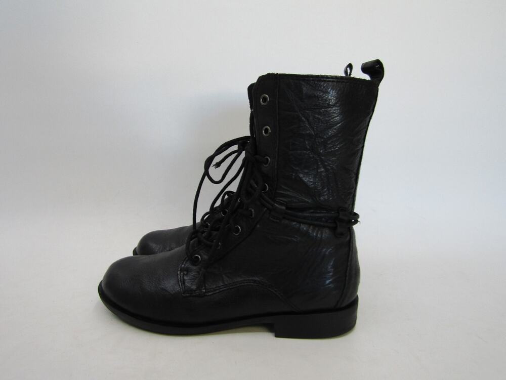 Seychelles Womens Size 6 M Black Leather Ankle Fashion Boots Bootie